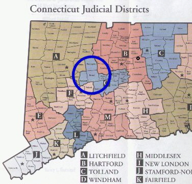 map of ct
